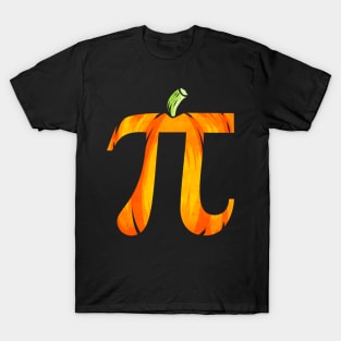 Pumpkin Pi Pie Halloween T-Shirt